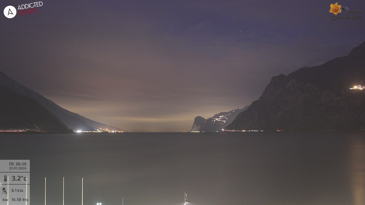 Archiv Foto Webcam Gardasee - Torbole