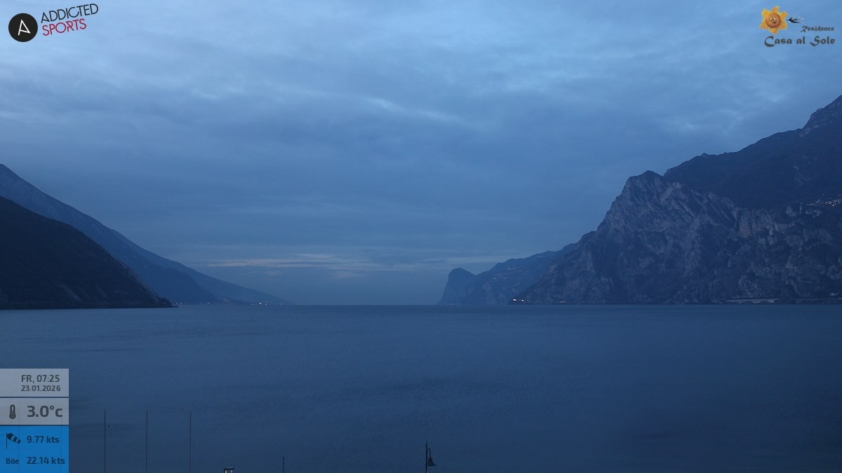 Archiv Foto Webcam Gardasee - Torbole