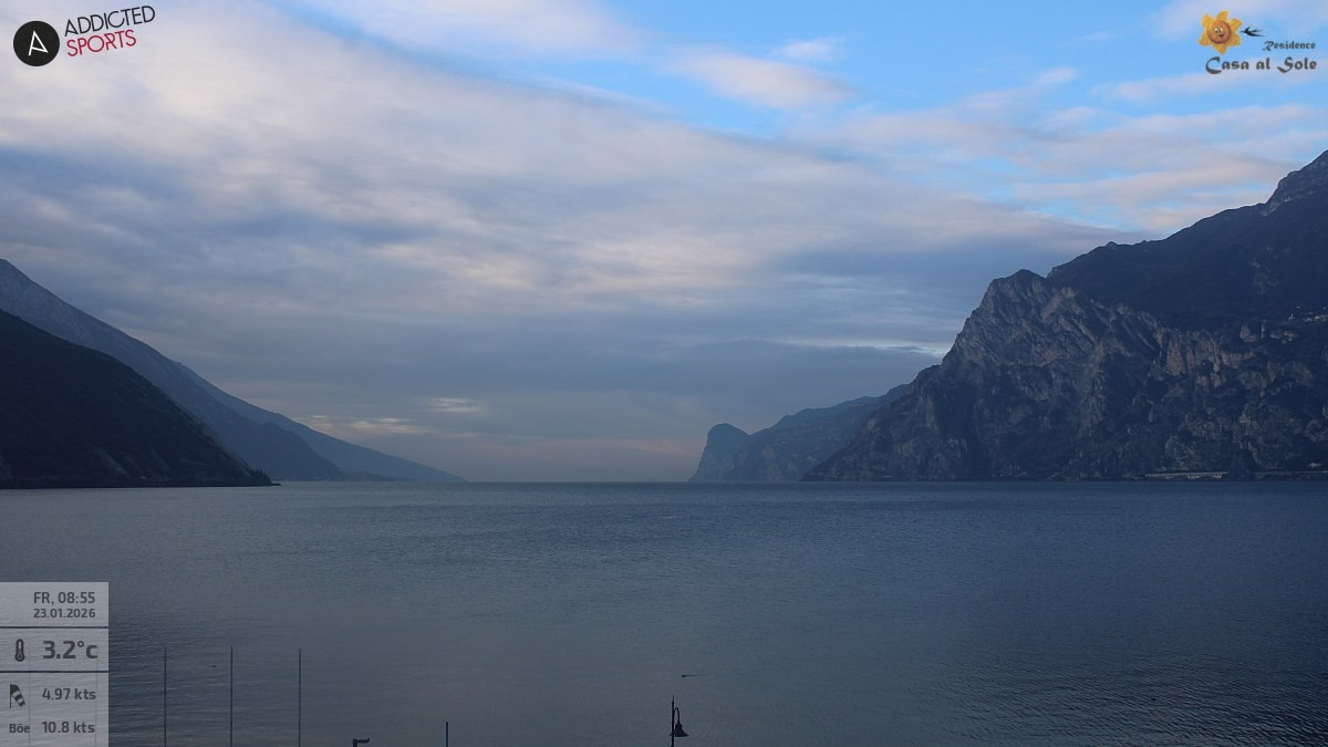 Archiv Foto Webcam Gardasee - Torbole