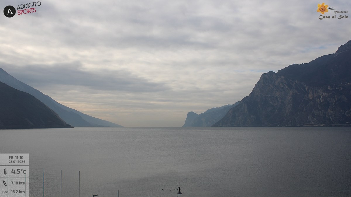 Archiv Foto Webcam Gardasee - Torbole