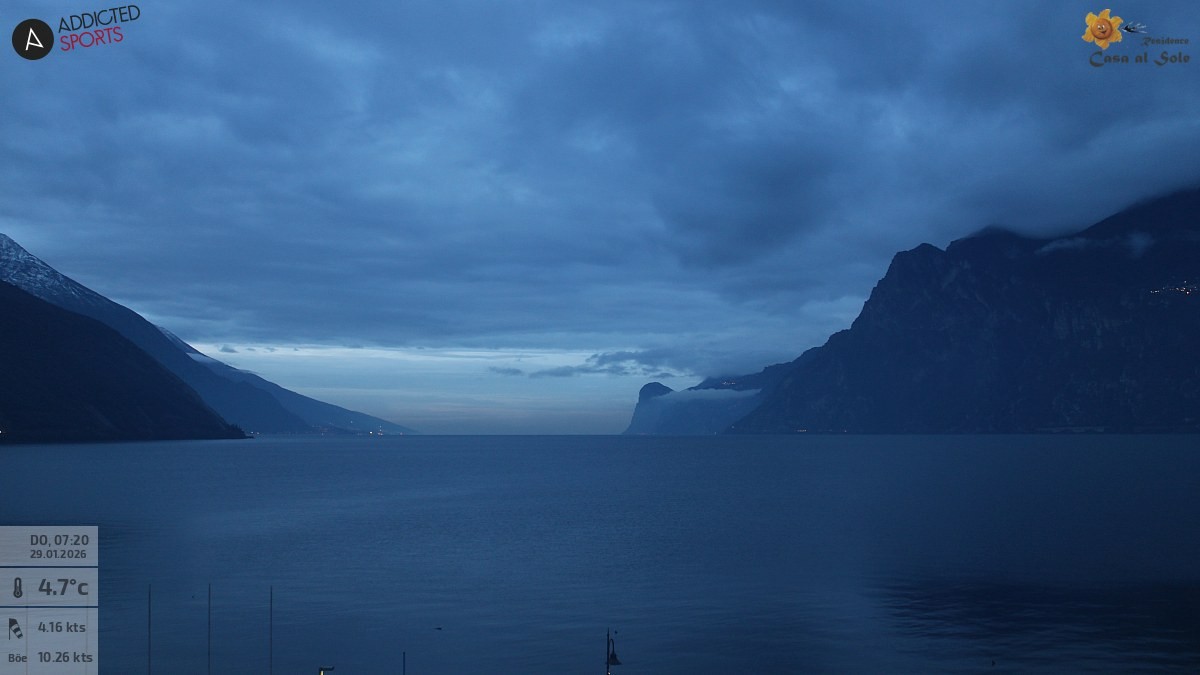 Archiv Foto Webcam Gardasee - Torbole