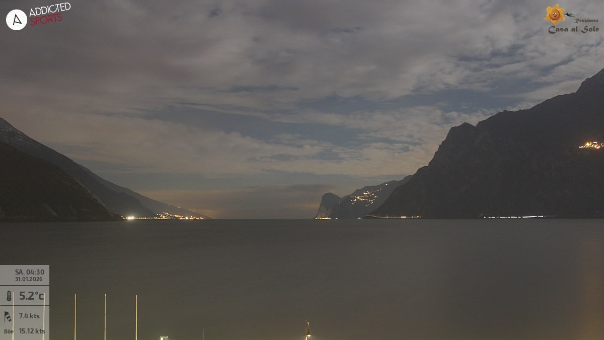 Archiv Foto Webcam Gardasee - Torbole