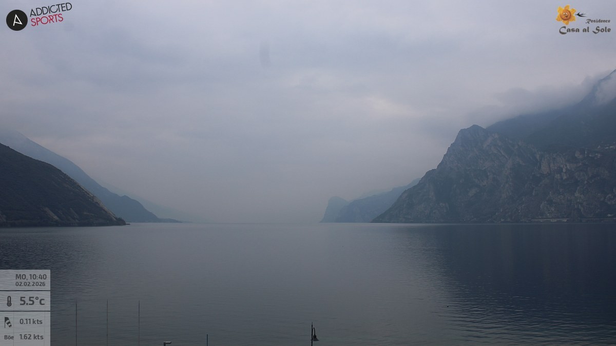 Archived image Webcam Lake Garda: Torbole