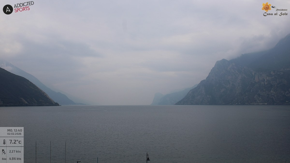 Archived image Webcam Lake Garda: Torbole