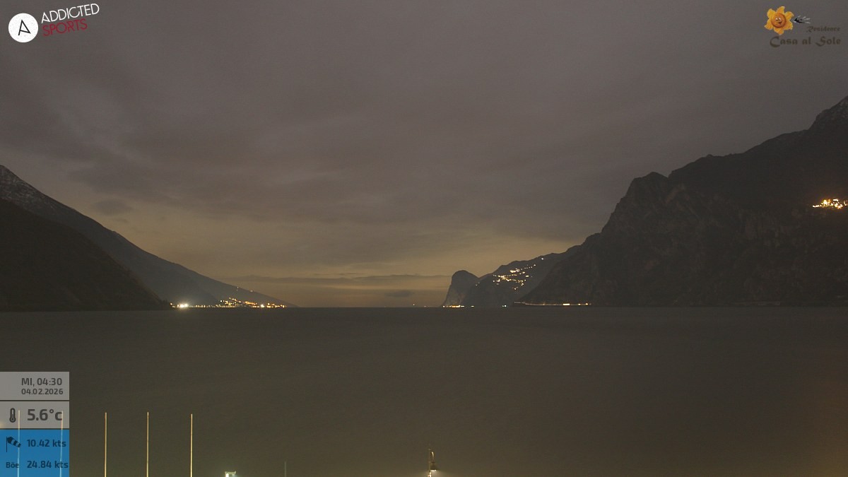 Archiv Foto Webcam Gardasee - Torbole