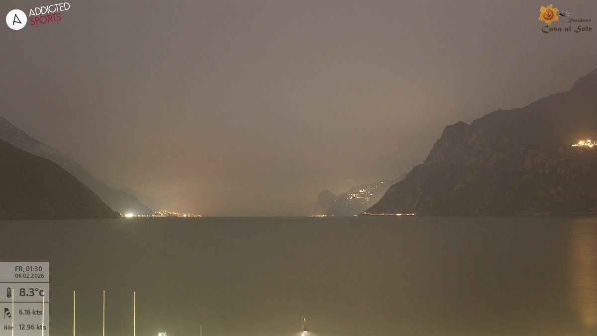 Archiv Foto Webcam Gardasee - Torbole