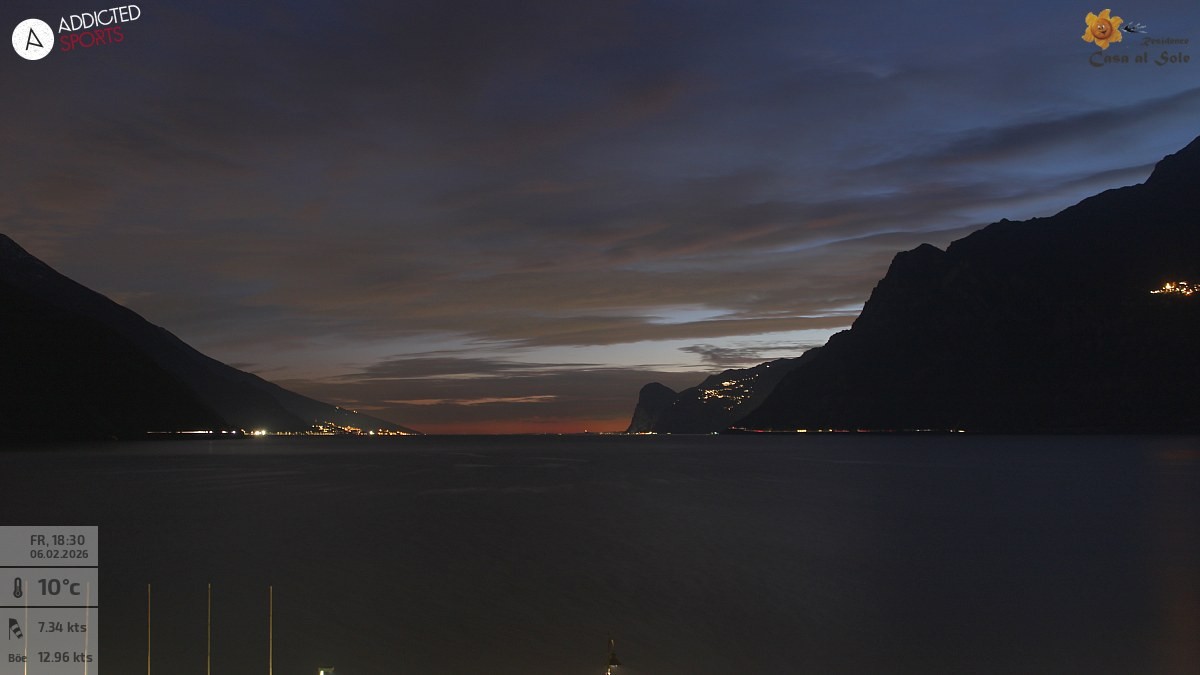 Archiv Foto Webcam Gardasee - Torbole