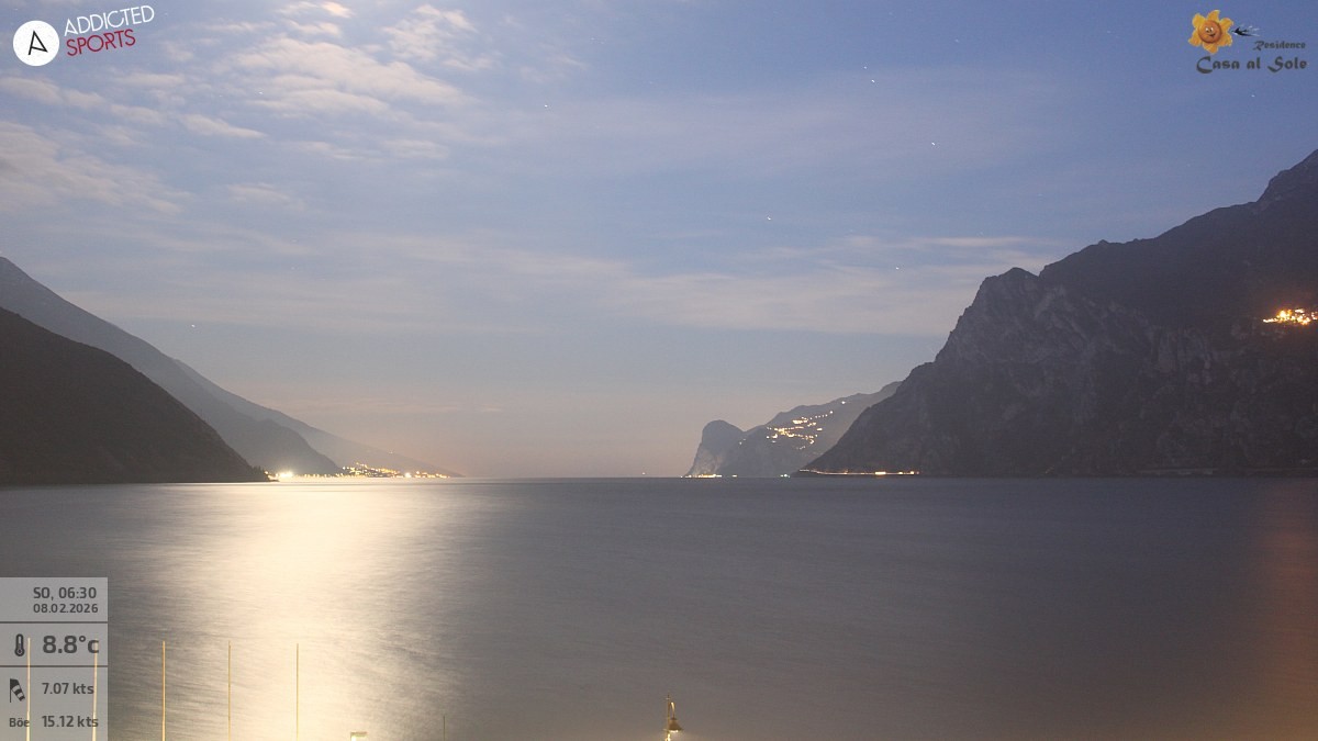 Archiv Foto Webcam Gardasee - Torbole