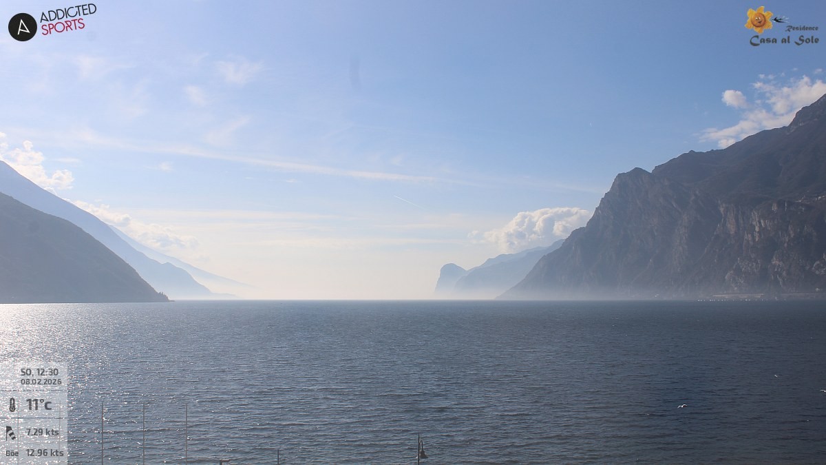 Archiv Foto Webcam Gardasee - Torbole