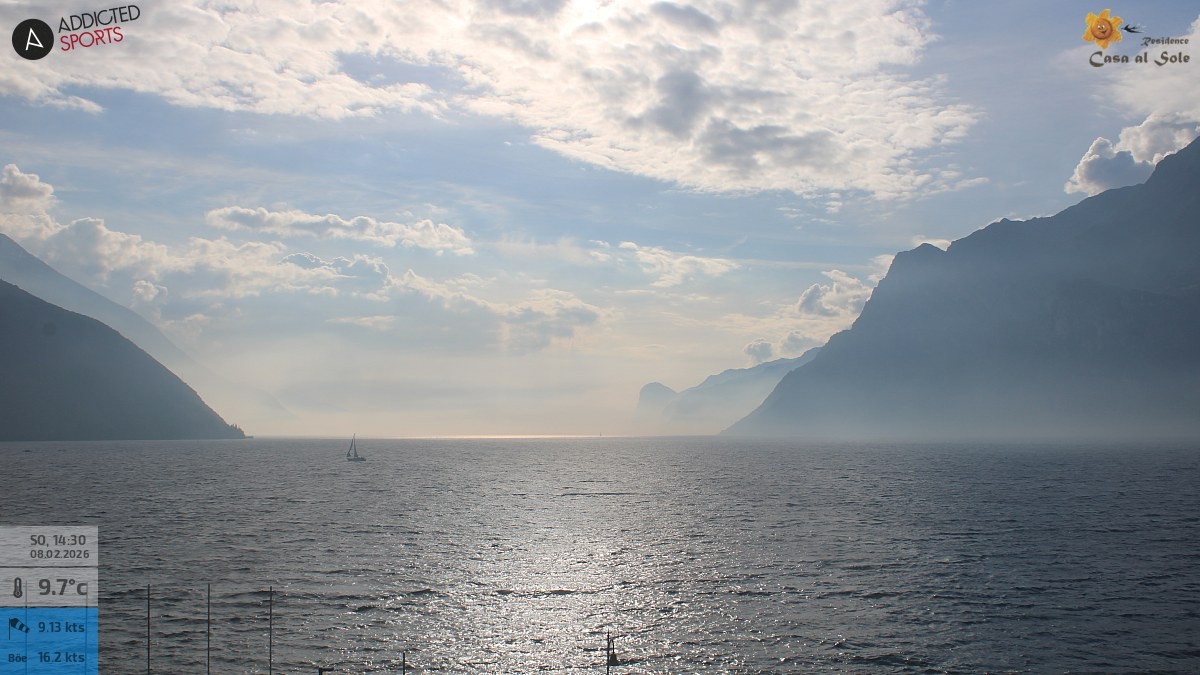 Archiv Foto Webcam Gardasee - Torbole