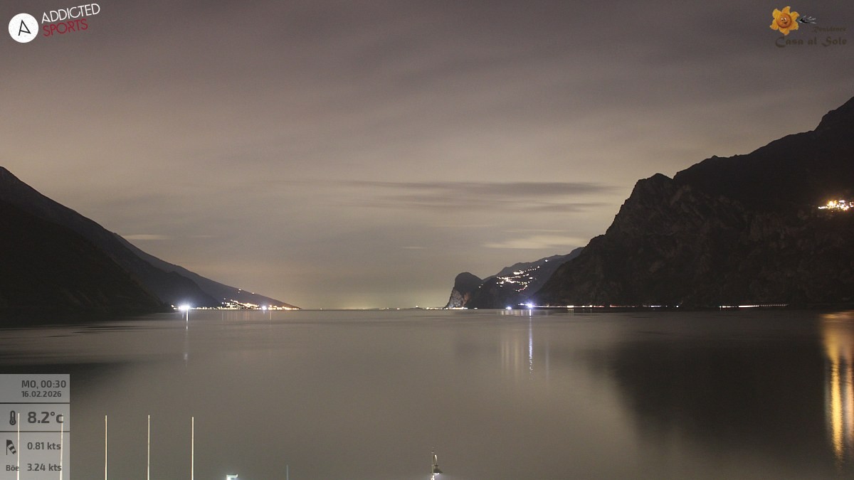 Archiv Foto Webcam Gardasee - Torbole