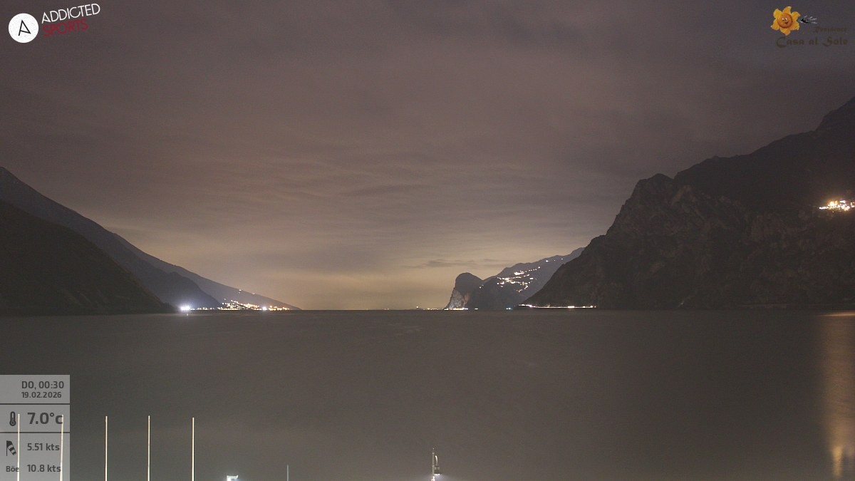 Archiv Foto Webcam Gardasee - Torbole
