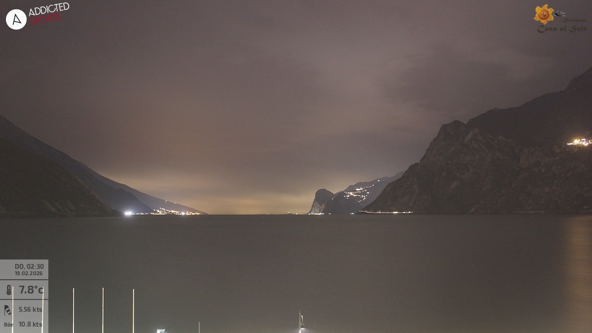 Archiv Foto Webcam Gardasee - Torbole