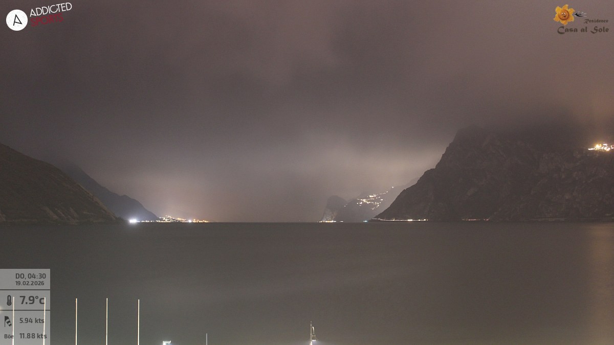 Archiv Foto Webcam Gardasee - Torbole