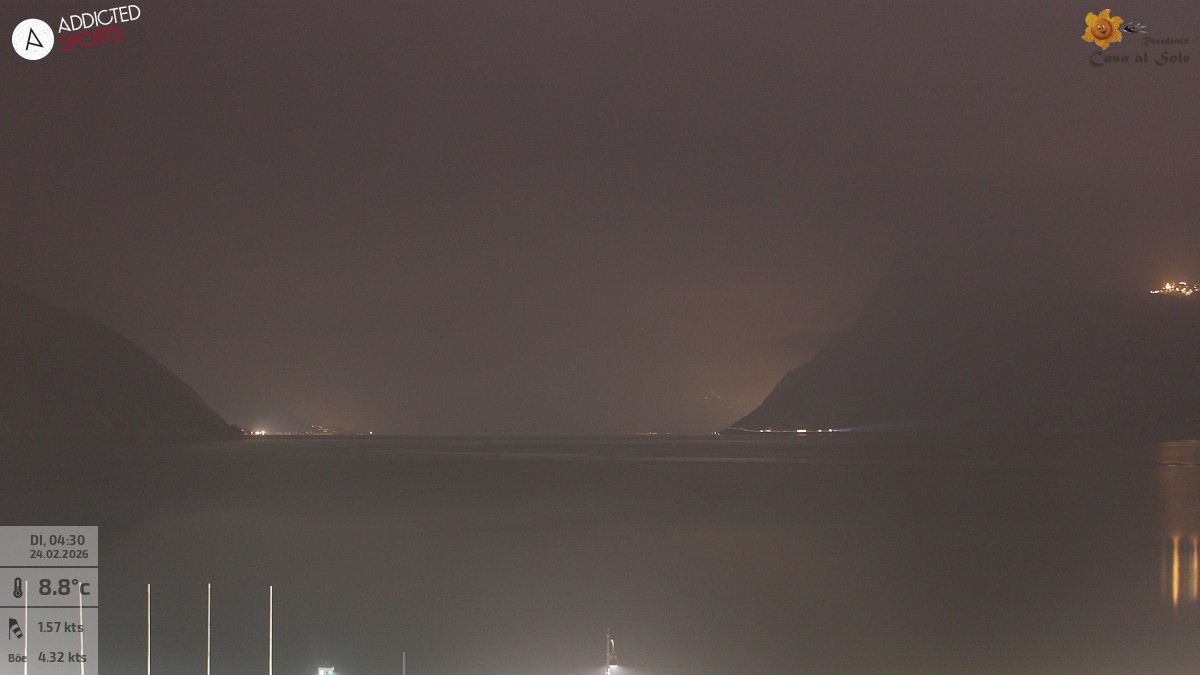 Archived image Webcam Lake Garda: Torbole