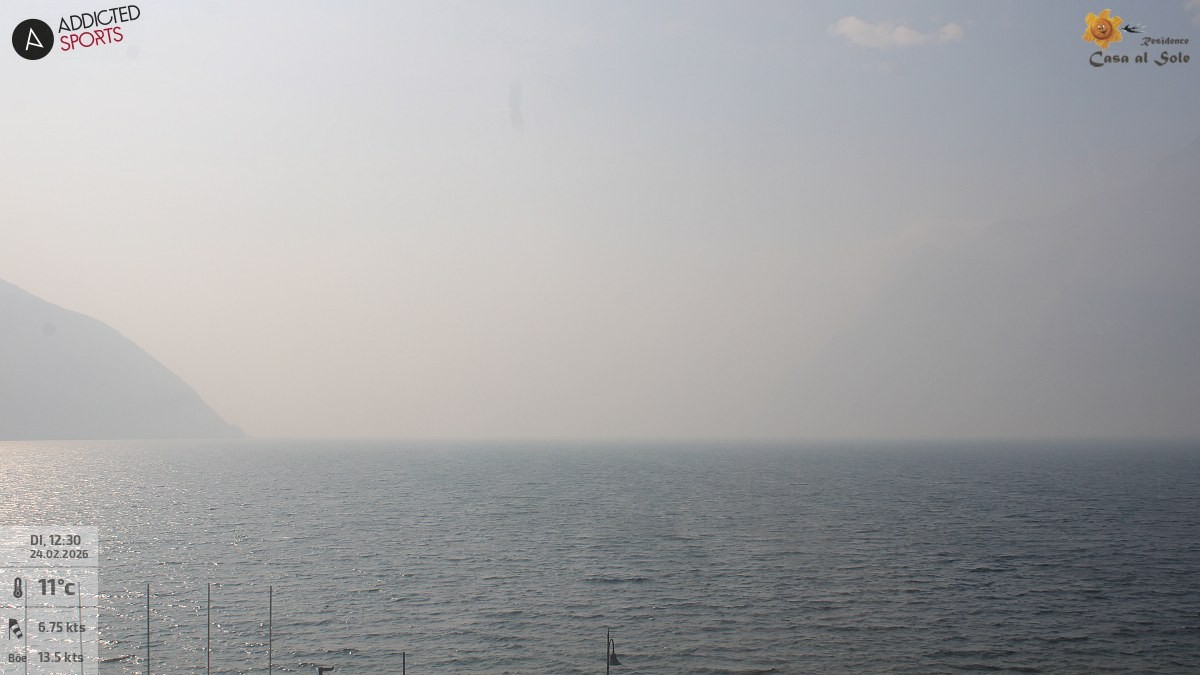 Archived image Webcam Lake Garda: Torbole