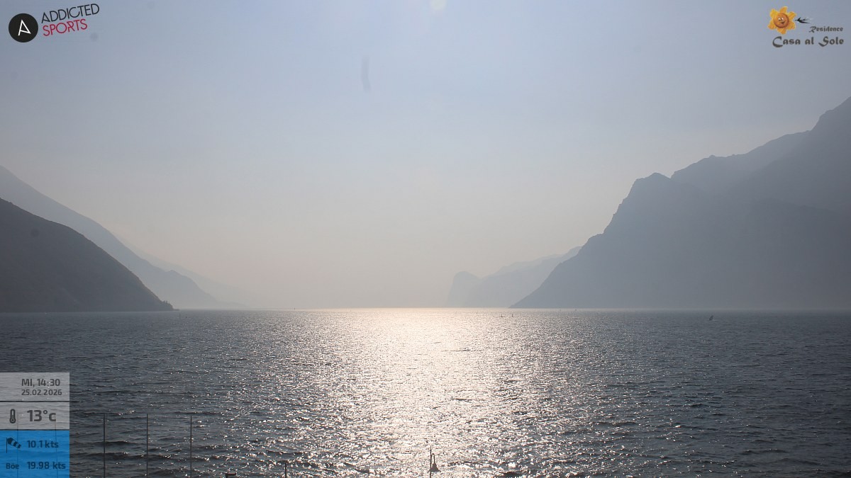 Archived image Webcam Lake Garda: Torbole