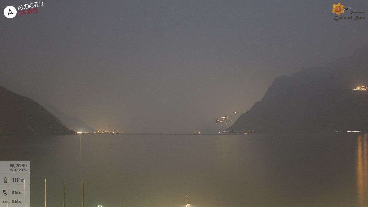 Archiv Foto Webcam Gardasee - Torbole