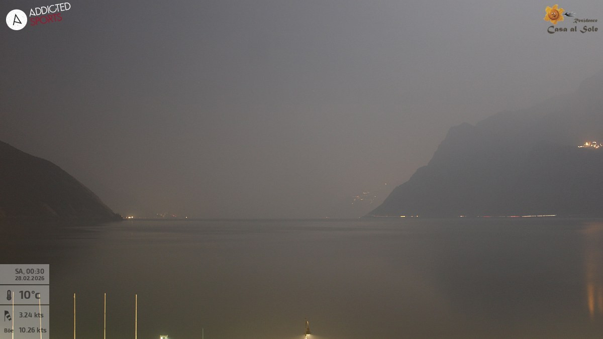 Archiv Foto Webcam Gardasee - Torbole