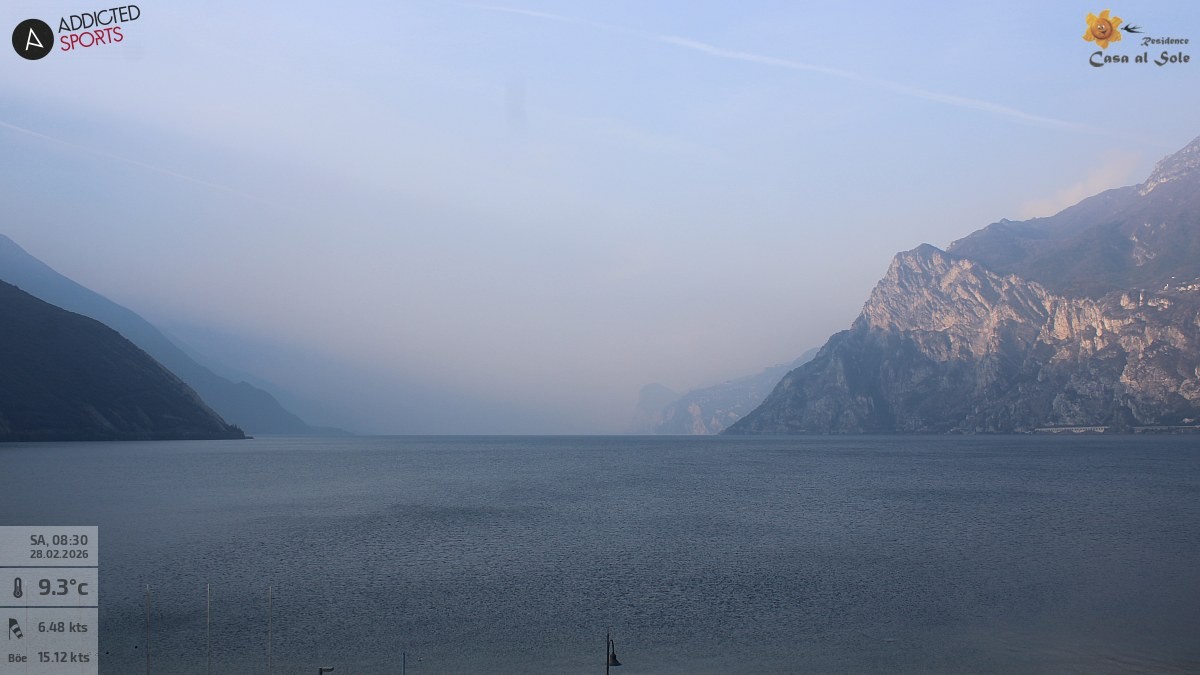 Archiv Foto Webcam Gardasee - Torbole