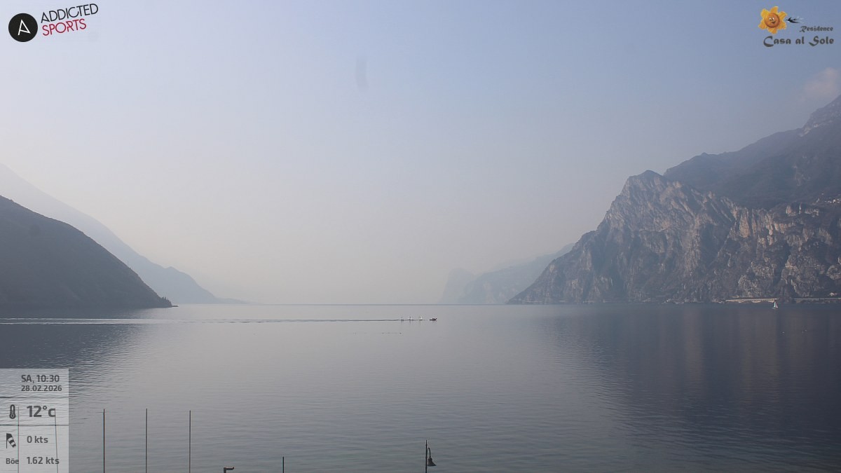 Archiv Foto Webcam Gardasee - Torbole