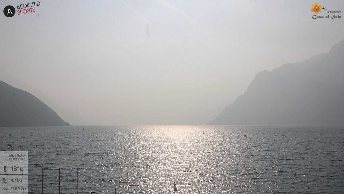 Archiv Foto Webcam Gardasee - Torbole