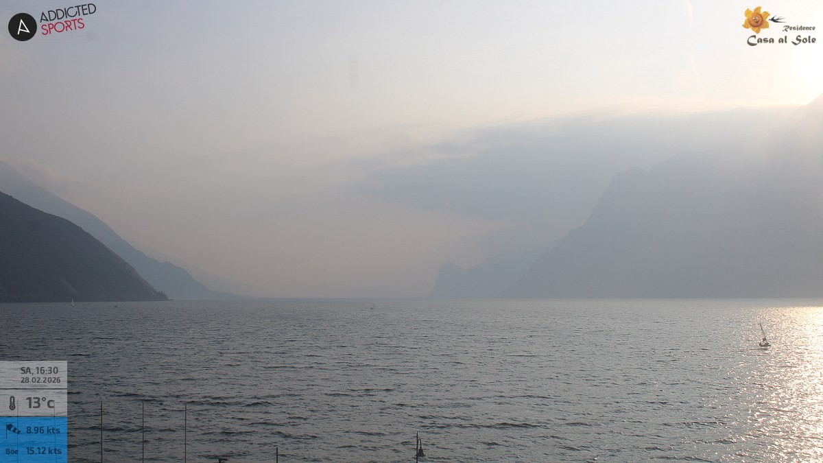 Archiv Foto Webcam Gardasee - Torbole