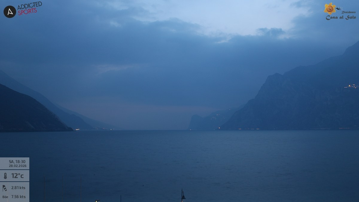 Archiv Foto Webcam Gardasee - Torbole
