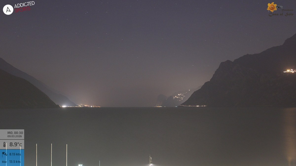 Archiv Foto Webcam Gardasee - Torbole
