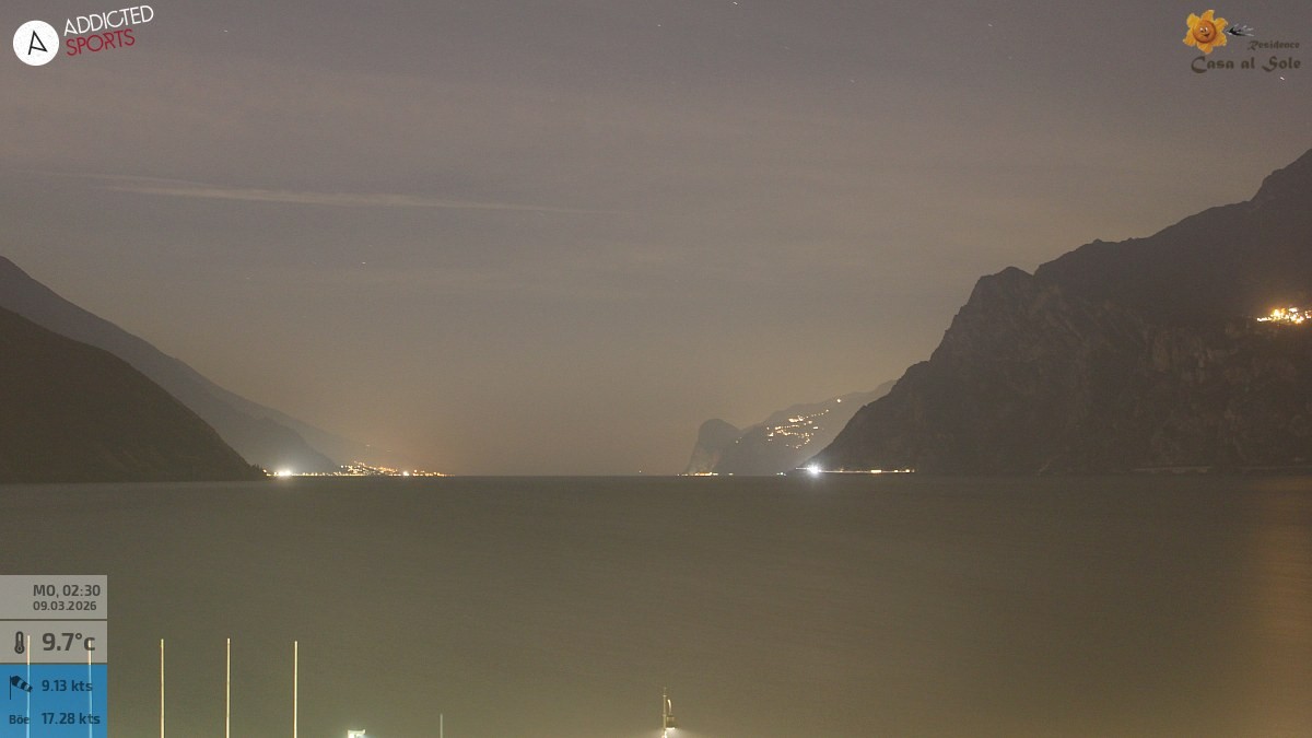 Archiv Foto Webcam Gardasee - Torbole