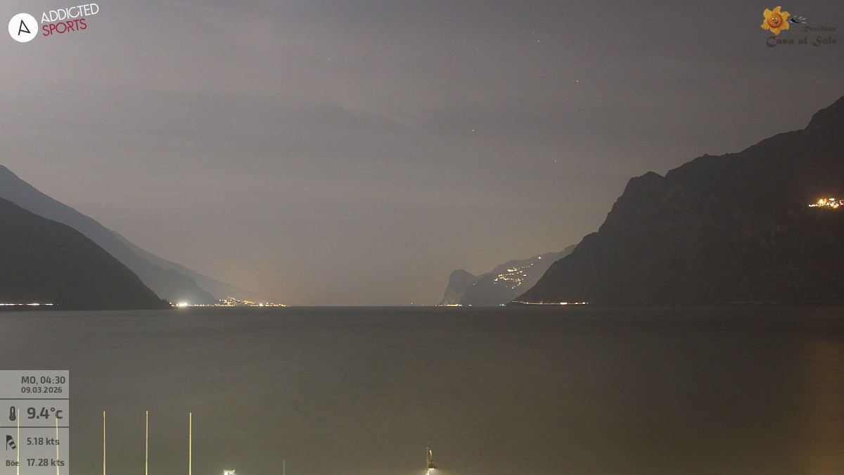 Archiv Foto Webcam Gardasee - Torbole