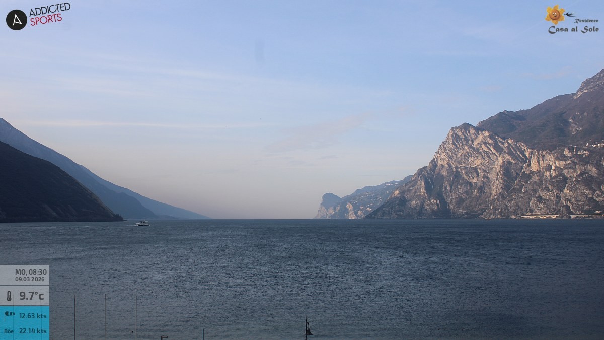 Archiv Foto Webcam Gardasee - Torbole