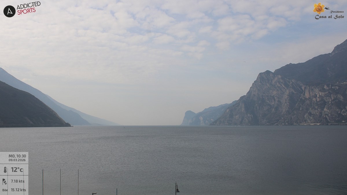 Archiv Foto Webcam Gardasee - Torbole