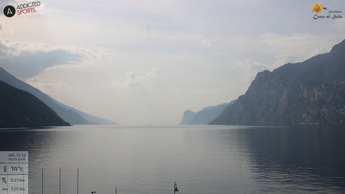 Archiv Foto Webcam Gardasee - Torbole