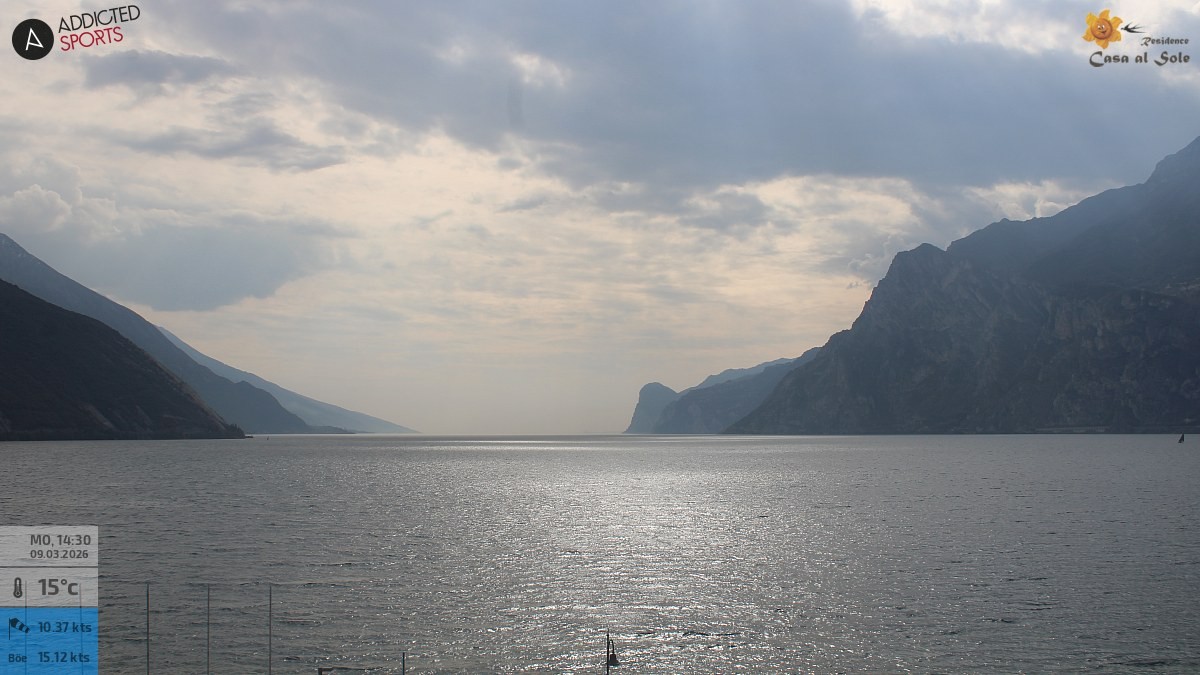 Archiv Foto Webcam Gardasee - Torbole