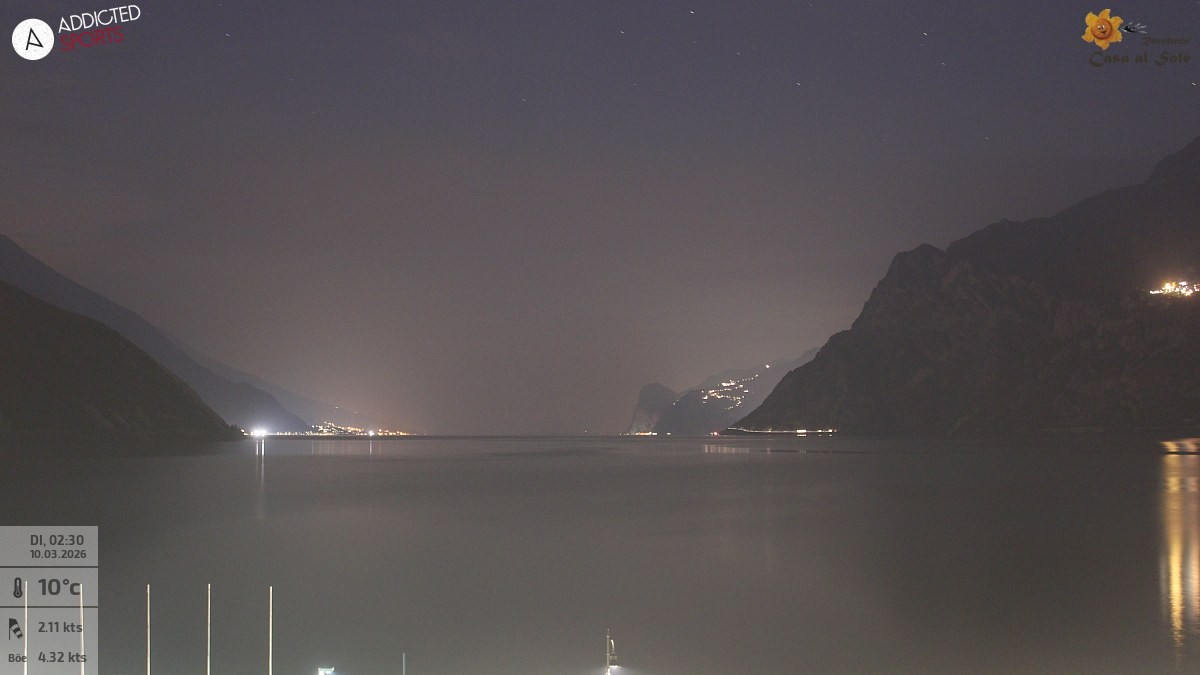 Archiv Foto Webcam Gardasee - Torbole