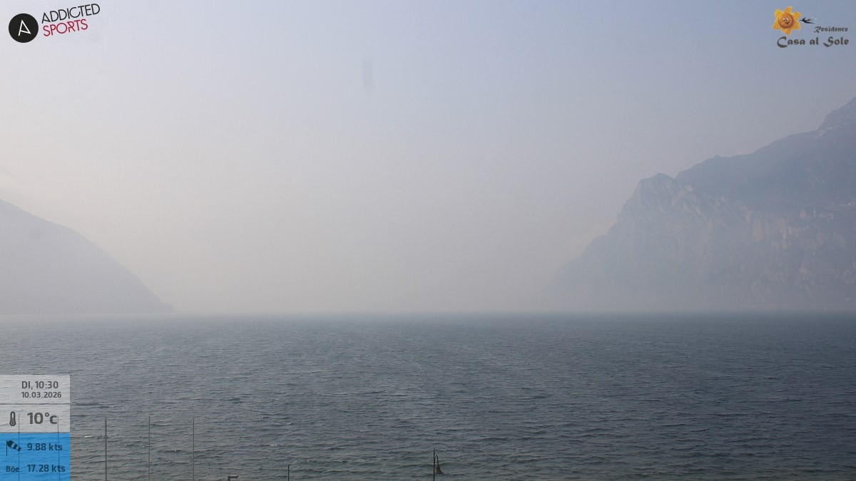 Archiv Foto Webcam Gardasee - Torbole