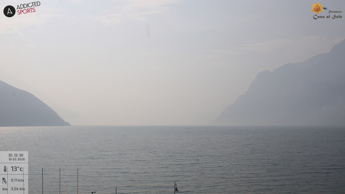 Archiv Foto Webcam Gardasee - Torbole