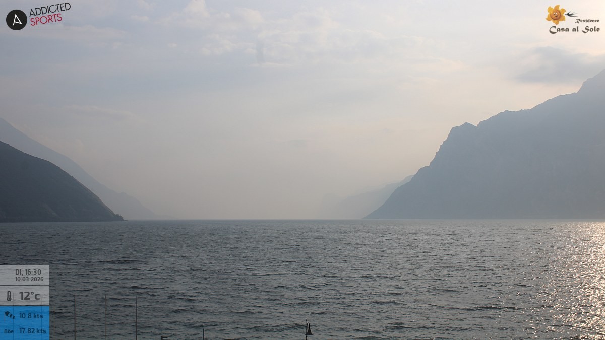 Archiv Foto Webcam Gardasee - Torbole