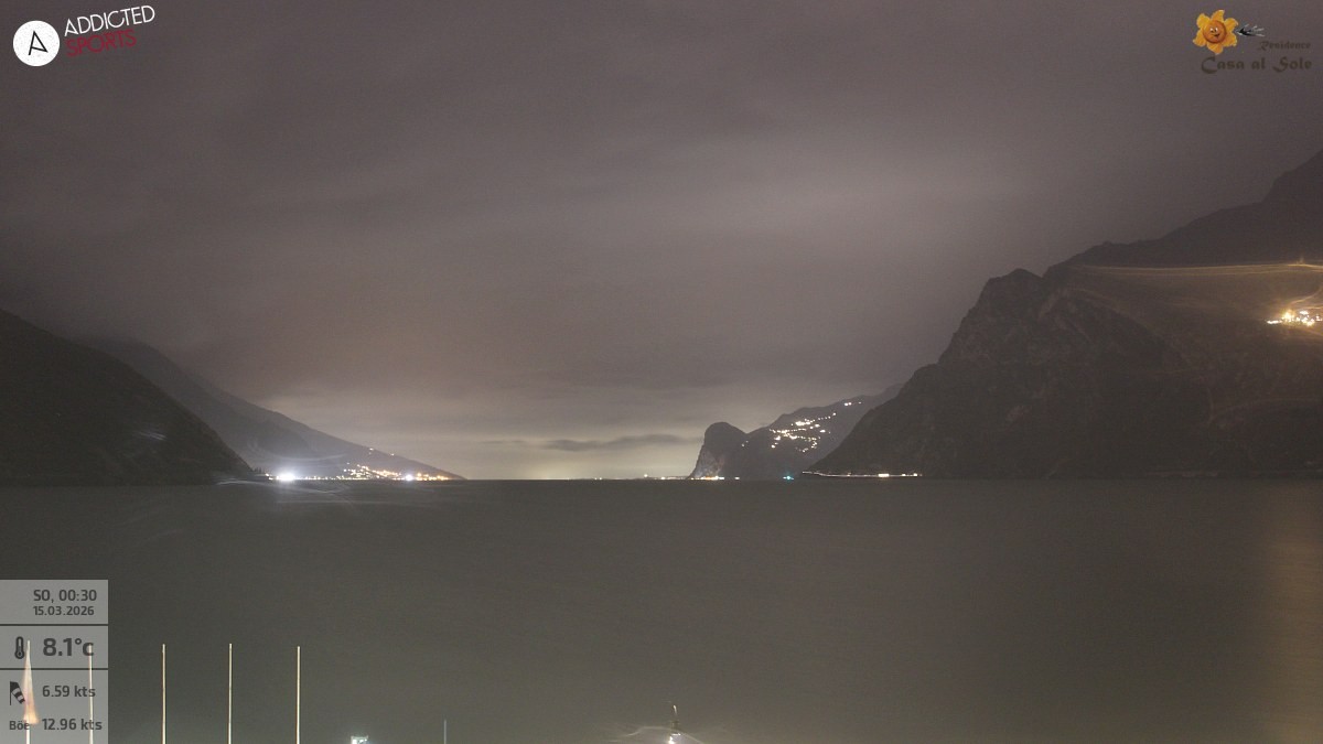 Archiv Foto Webcam Gardasee - Torbole