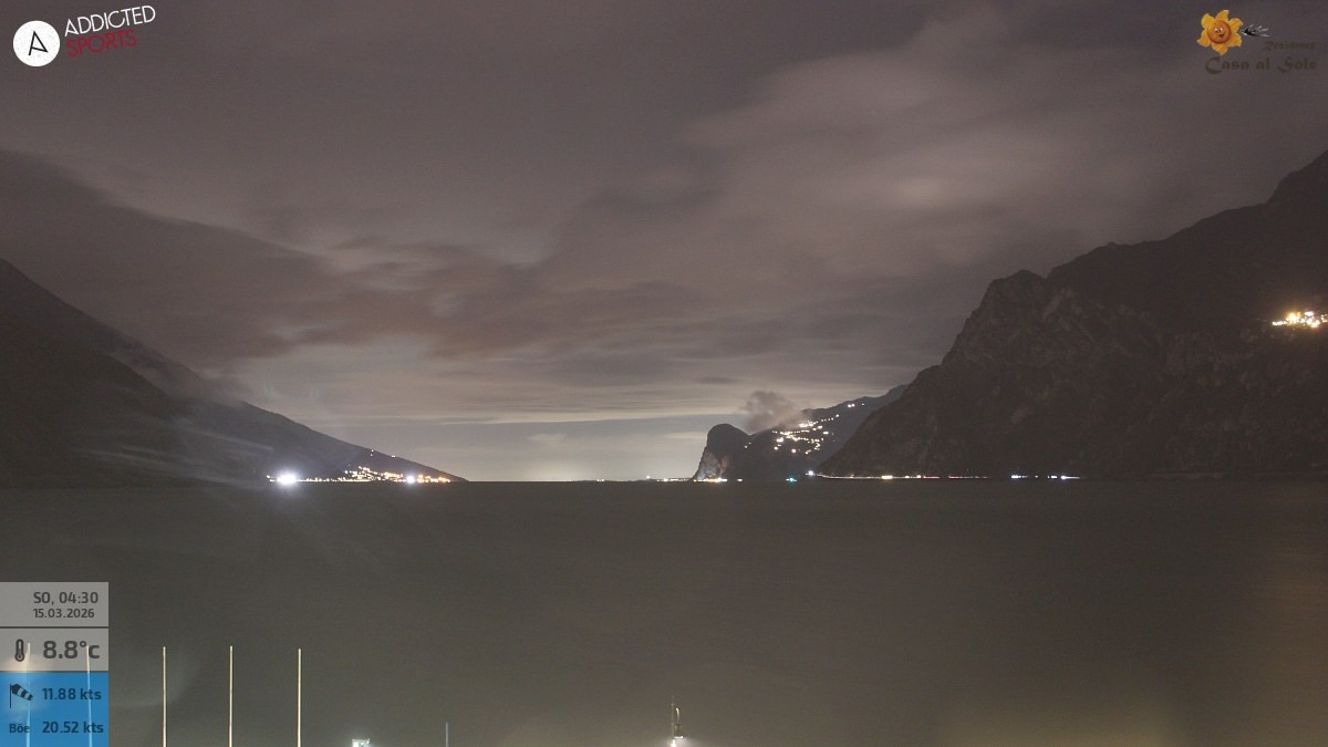 Archiv Foto Webcam Gardasee - Torbole