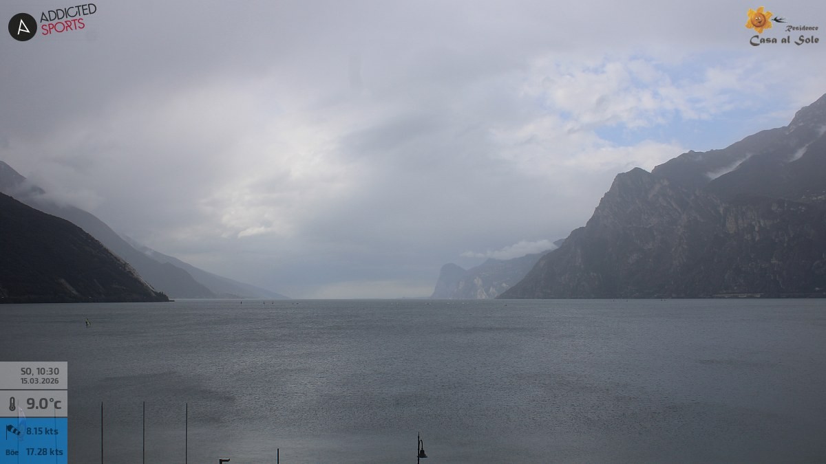 Archiv Foto Webcam Gardasee - Torbole