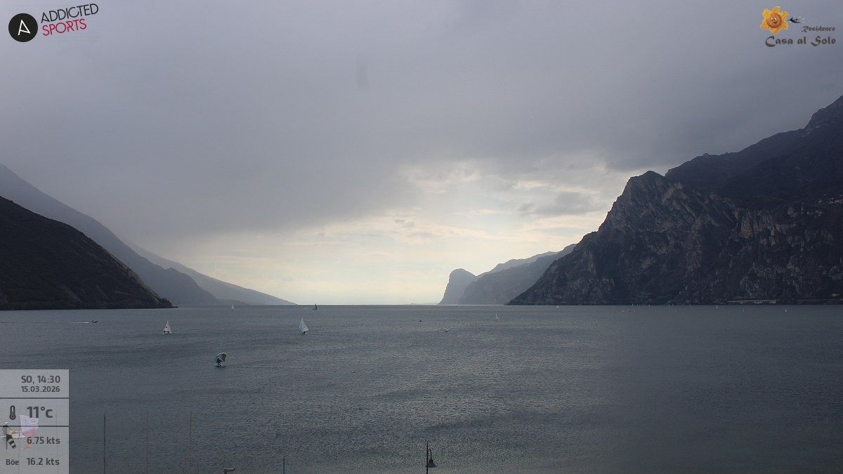 Archiv Foto Webcam Gardasee - Torbole