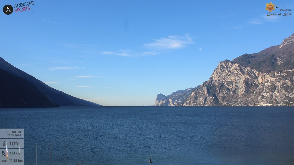 Archiv Foto Webcam Gardasee - Torbole