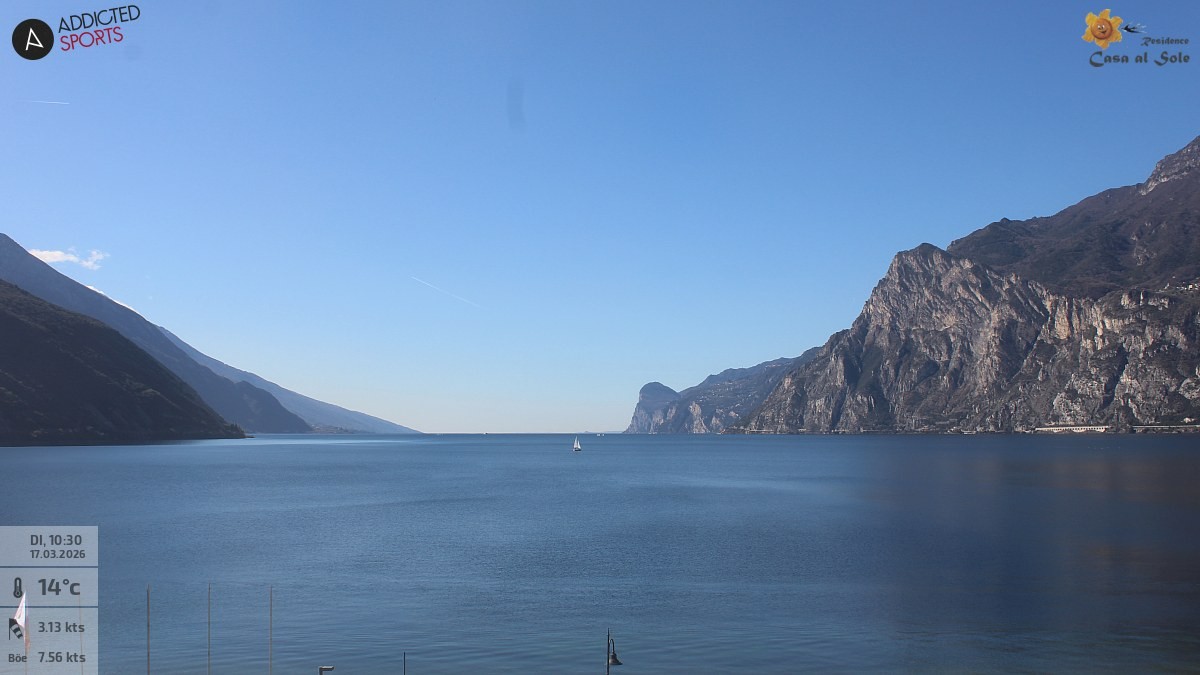 Archiv Foto Webcam Gardasee - Torbole