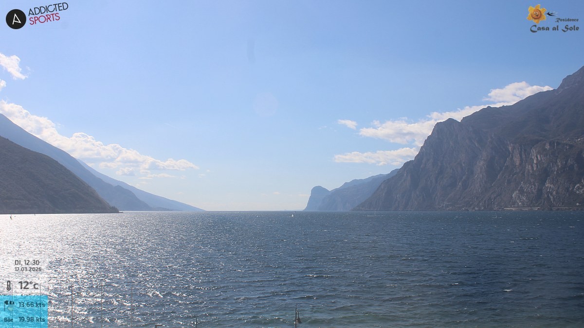 Archiv Foto Webcam Gardasee - Torbole