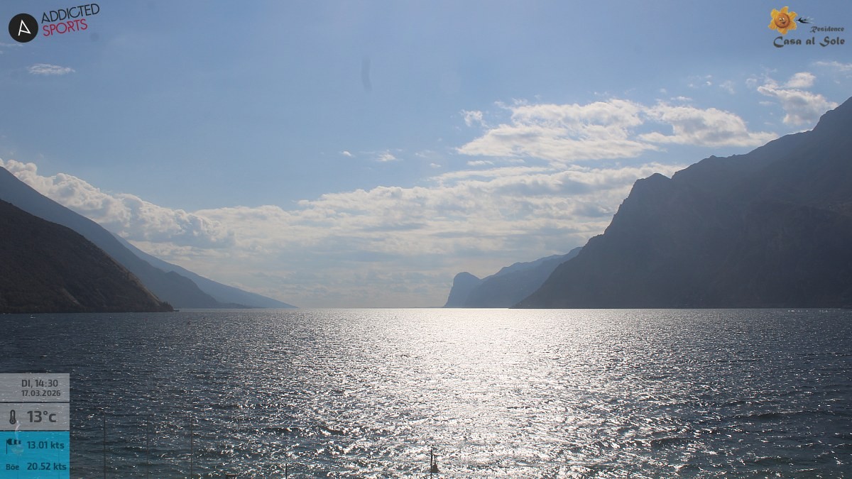 Archiv Foto Webcam Gardasee - Torbole