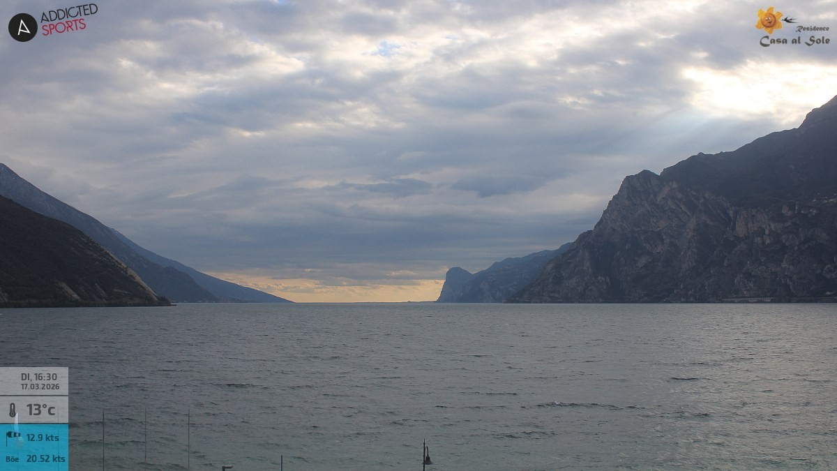 Archiv Foto Webcam Gardasee - Torbole