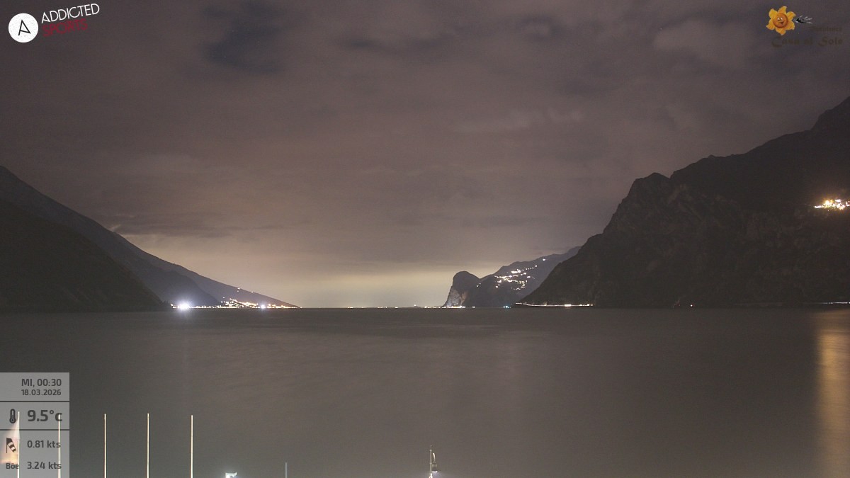 Archiv Foto Webcam Gardasee - Torbole