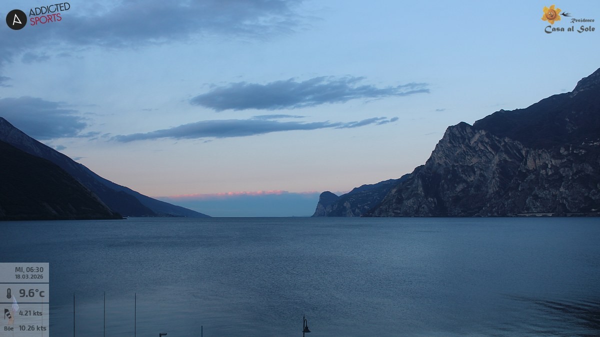 Archiv Foto Webcam Gardasee - Torbole